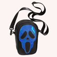 thumbnail image 4 of Bolso Hombro Unisex Con Bolso Cruzado Con Calavera Halloween (azul), 4 of 6