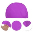 thumbnail image 3 of Unique Bargains 1 Pc Waterproof Ellipse Texture Swimming Cap Purple, 3 of 6