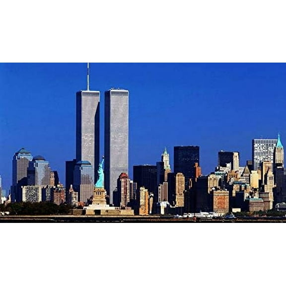 Jigsaw Puzzle for Adults, World Trade Center New York Cityscape Art, 1000 Piece Premium Puzzle, Modern Urban Landscape Series for Home Decoration