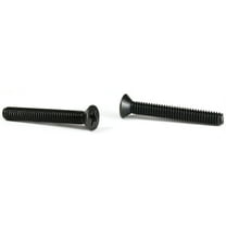 M5-0.8 x 8 mm Machine Screws / Phillips / Flat Head / 18-8 Stainless Steel / Black Oxide / DIN965 - 1500 Piece Carton