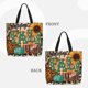 thumbnail image 2 of Disketp Happy Fall Y'All Bolsa Tote de Lona para Mujer, Bolso de Hombro y Cruzado con Cierre de Cremallera, 2 of 7