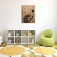 thumbnail image 5 of Empire Art Direct Dog Au Vin Dachshund Print on Solid Wood Wall Art, 24" x 18", Ready to Hang, 5 of 5