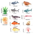 thumbnail image 3 of HZRSLY Colorful Sea Animal Figurines, Realistic Marine Life Models, Educational Ocean Creature Set, Decorative Underwater Themed Ornaments, 3 of 9
