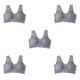 thumbnail image 3 of Sujetador Qarigey Cómodo 5D Push Up Seamless No Back Gris Type2 NO2, 3 of 6