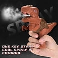 thumbnail image 2 of Sound Fire Spray Gun Tyrannosaurus Rex Triceratops Sound Light Summer Outdoor Disinfection Safe Gun Kids Toy Portable heqiyong LED, 2 of 2