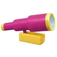 thumbnail image 2 of Jungle Gym Kingdom Playground Accessories - Pink Pirate Ship Telescope for Kids - Plastic Accessory for Outdoor Playhouse, Pink, 2 of 3