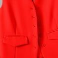 thumbnail image 6 of DondPO Womens Vest Women's Autumn and Winter Vest Small Waistcoat Suit Waistcoat Women's Outerwear Vests Vest Women Trendy Red S, 6 of 6
