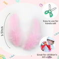 thumbnail image 3 of Plumas rosas para manualidades, 300 piezas de plumas artesanales a granel para bodas, fiestas en casa, suministros para atrapasueños y manualidades (rosa claro), 3 of 5