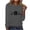 Gray1, variant on Ixbnca Plus Size Shirts for Women Cute Graphic Printed Crew Neck Tshirts Lightweight Long Sleeve Outdoor Tops