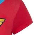 thumbnail image 5 of DC Comics Justice League Wonder Woman Little Girls T-Shirt and Cape Infant to Little Kid, 5 of 5