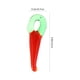 thumbnail image 2 of FELTECHELECTR 100 cuentas de vidrio sueltas con forma de pimiento rojo para hacer pulseras de mujer., 2 of 4