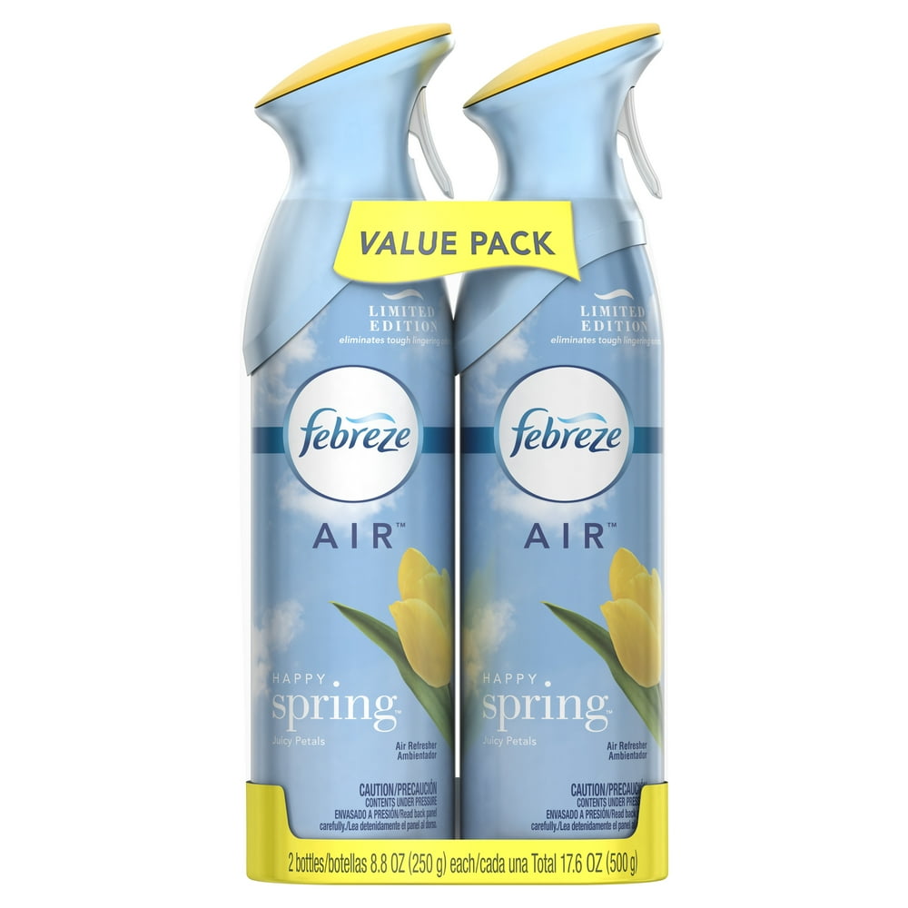 Febreze AIR Freshener Happy Spring (2 Count, 17.6 oz)