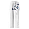 thumbnail image 4 of WILLBEST Pantalones Casuales para Mujer, Moda de Primavera y Verano, Pantalones Casuales Estampados, Pantalones Casuales con Bolsillos para Comodidad y Estilo Diario. Extra Grande, 4 of 4