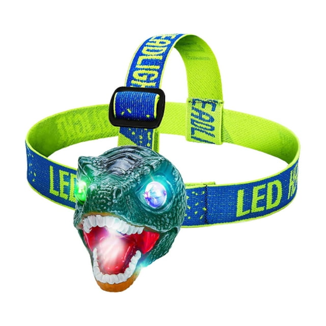 Linterna frontal para niños diadema ajustable equipo portátil para acampar al aire libre Linterna frontal LED B kusrkot