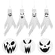 thumbnail image 5 of 4 piezas de halloween banderas de viento fantasma calcetines jardín colgando glow windsocks, 5 of 5