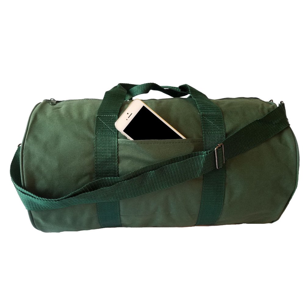 ImpecGear Polyester ROLL Duffle Duffel Bag Travel/Gym/CarryOn Sport