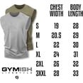 thumbnail image 4 of Gymish No Pain No Gain Skull Men’s Muscle Tank Top – Sleeveless Lifting Gym Shirt, 4 of 5