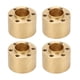 thumbnail image 5 of Adaptador de ampliación hexagonal de rueda a prueba de desgaste, de latón, a prueba de desgaste, para cubo de 1,9 pulgadas y 2,2 pulgadas, 4 Uds., 5 of 8