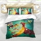 thumbnail image 5 of Rayman Legends Conjunto de sábanas temático, trío de piezas, cómodo y amigable con la piel, diseño único, regalo de decoración para el hogar para familiares, amigos y fans, 90 cm * 190 cm, 5 of 6