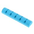 thumbnail image 4 of Clips para cables, Organizador adhesivo para administración de cables de escritorio, Adecuado para cables de alimentación domésticos y de oficina, Cab Azul Soledad Cable Winder, 4 of 6