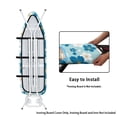 thumbnail image 4 of HELLHERO Installation 15x54 Ironing Board Cover - Cartoon Otter with Cherry Blossoms, Elastic Edge, Applicable Standard Size Iron Board Cover, Setup for Effortless Ironing Experience, 4 of 5