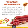 thumbnail image 3 of Mild & Cheddar Dried Salami Stix – Award-Winning Blend of Herbs and Spices with Cheddar Flavor – High Protein & Delightful Flavor – Smoked & Seasoned to Perfection –16oz., 3 of 5