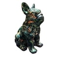 thumbnail image 1 of Estatua de perro creativa, figuritas de cachorro, escultura de , olorida para librería C Zulema Estatua de Aniaml, 1 of 8