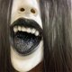 thumbnail image 5 of Máscara de Diablo de Terror, Máscara de Halloween Escalofriante con Cabello, Ojos Sangrientos y Boca Rota, Máscara de Terror de Alta Calidad, Disfraz de Cosplay y Fiesta Temática, Unisex, 7.09X3.94X1, 5 of 6