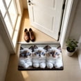 thumbnail image 4 of E Doormat Floor Mat For Bedroom Porch Hallway Dorm Home Decoration With Cat Design Non Slip Base 40X60Cm Easy To Clean, 4 of 7