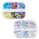 thumbnail image 4 of 2 cajas de pegatinas de uñas creativas elegantes decoración de uñas de forma irregular calcomanías, 4 of 6