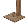 thumbnail image 4 of Mesa auxiliar en C Benzara Dazy, madera rústica de caoba, 38 x 32 cm, 4 of 6