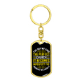 thumbnail image 4 of The Day We Find Stainless Steel or 18k Gold Premium Swivel Dog Tag Keychain, 4 of 10