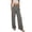 *4-Black, variant on VBVC Women's Button-Down Gingham Pants,Breathable Pants for Women,Ladies High Waisted Pleated Trousers with Pockets,Black,S-2XL
