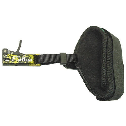 Wrist Strap Aid Trigger Hardcore Buckle Foldback,Portable Archery Compound Bow Release Caliper Adjustable with Foldback Design 