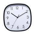 thumbnail image 5 of Wall Clock Digital Lightweight Hanging Design Non Ticking Creative Large Square Multifunction Art for Dining Room White, 5 of 8