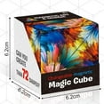 thumbnail image 2 of Variety Geometric Changeable Magnetic Magic Cube Anti Stress 3D Hand Flip Puzzle Cube Kids Stress Reliever Fidget Toy, 2 of 5