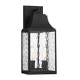 thumbnail image 3 of Designers Fountain Blueberry Trail 2 Light Black Outdoor Wall Lantern, D265M-8EW-BK, 3 of 5