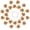 Champagne, variant on 48-Pack Flower Lapel Pins for Men, Golden Leaf Rose Boutonnieres Pin Groom Wedding/Dance/Party, Men Suits Satin Corsage [Pure White]