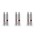 thumbnail image 1 of Salt And Pepper Grinder 6, Pepper Stainless Steel Salt Shaker -Button Manual Glass Salt And Pepper Set, 1 of 9