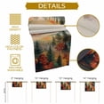 thumbnail image 5 of Fall Scenery Table Runner, Autumn Thanksgiving Kitchen Dining Table Decoration for Home Party Decor 13x48 Inches, 5 of 9
