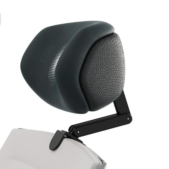 Adjustable Office Chair Headrest Pillow Attachment Breathable Fabric Without Tool Installation Neck Relief