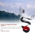 thumbnail image 3 of 10.6ft Ankle Leash Surfing Coiled Stand Up Paddle Board Black Tpu Paddle Board Foot Leg Rope Surfbo-week, 3 of 4