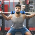 thumbnail image 3 of Barbell Squat Pad Neck Shoulder Protective Pad Support with Fixing Straps for Squats Lunges Hip, 3 of 8