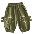 thumbnail image 3 of CONZONE Toddler Boys Pants Straight Leg Casual Pants for Child Elastic Waist Cartoon Graphic Fall Winter Athletic Jogger Pants with Pockets, 3 of 5