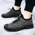 XDDST Sneakers for Men Fashion Autumn and Winter Men Snow Boots Flat
