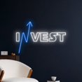 thumbnail image 5 of Handmadetneonsign Invest Stock Market Neon Light, Trading Neon Sign, Bitcoin Led Sign, Custom Neon, 5 of 5