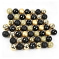 thumbnail image 3 of 49 Pcs Mini Christmas Ornaments for Mini Tree - 1.18" Shatterproof Small Hanging Balls Set for Xmas Holiday Table Wreath Decor (F), 3 of 8