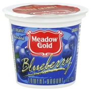 Meadowgold Meadow Low Fat Gold 1% Blue Yogurt, 6 Oz.