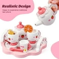 thumbnail image 2 of Wooden Tea Set Kitchen Tea Ware Teapot Tea Cup Toys Children Pretend Play Afternoon Tea Game Toys Gifts, 2 of 6