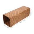 thumbnail image 2 of ETEREAUTY Light Brown Rattan Vase with Handwoven Rustic Design for Home Decoration, 2 of 6